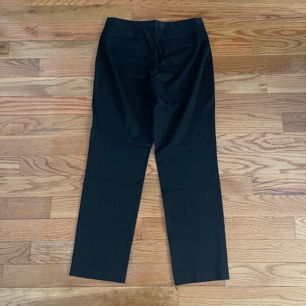 Nine West Straight Leg Pants Black Womens Size 10 Corporate Casual Basic